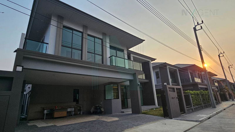 Houses for rent : 📌 For Rent 2-story House THE PALM BANGNA-WONGWAN 4 bedroom 4 bathroom