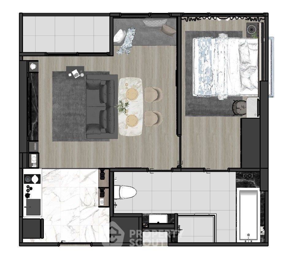 picture 1-BR Condo at Ideo Mobi Sukhumvit 66 near BTS Udom Suk (ID 2095171) - 8/8