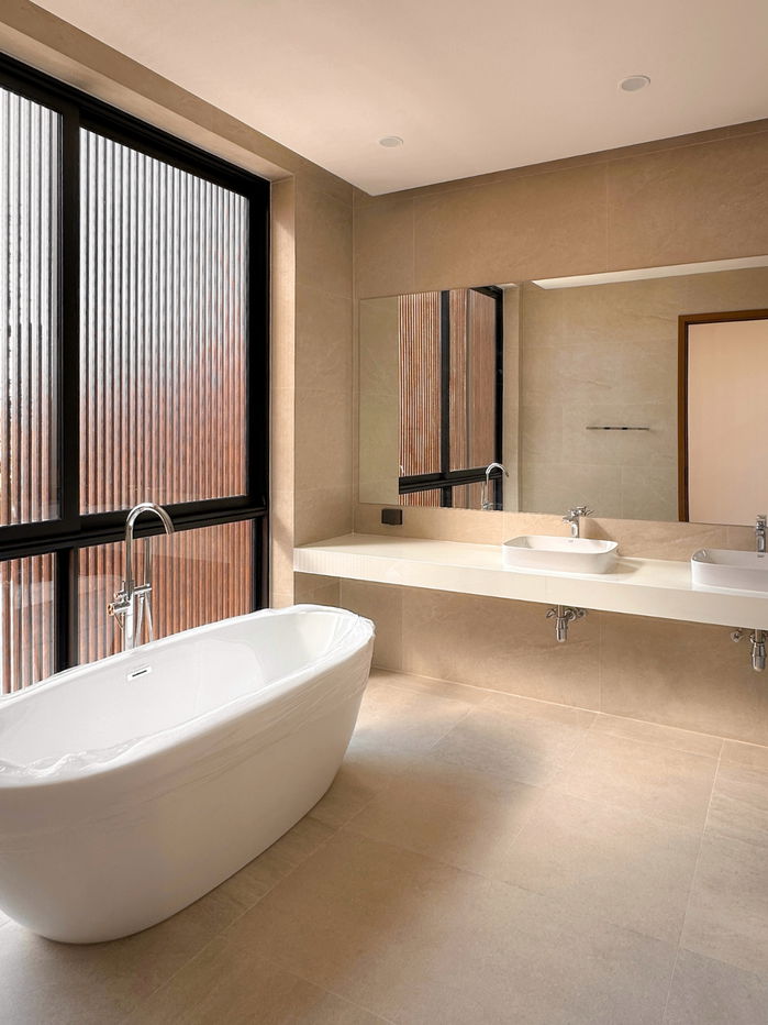 รูป 🏠ขายบ้านเดี่ยว 112 ตร.ว หมู่บ้านเทพธานี เฉลิมพระเกียรติ ร.9 💢(บ้านสร้างใหม่ ออกแบบเฉพาะ หรูหรา โดดเด่น)💢 - รูปที่ 13/18