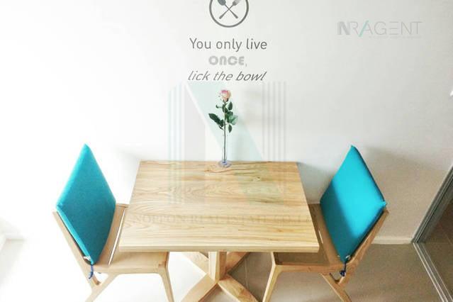 รูป ให้เช่า แอสปาย พระราม 9 1 ห้องนอน ชั้น 17 อาคาร B ใกล้ MRT พระราม 9 - รูปที่ 4/8