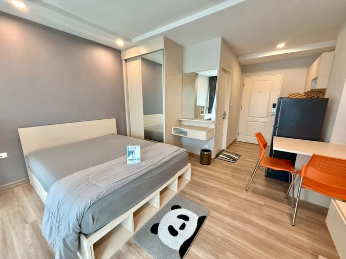 📍City Link Condo 🏢ห้อง Studio ชั้น 4 ตึกซานฟราน ราคาเช่า 7,500/เดือน คอนโดทำเลดี!🔥