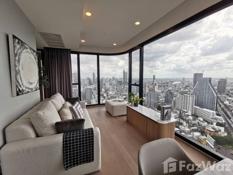 คอนโดแอชตัน จุฬา-สีลม 2 ห้องนอนชั้น 41 วิว 180 องศาสวยมาก 1878422