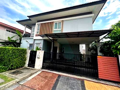 Houses for sale Siam Park : 📌 For Sell House ICONATURE RAMINTRA 2-story 4 bedroom 4 bathroom