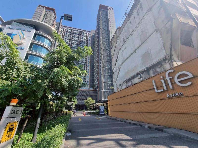 picture 🔥🔥🔥 For Sale Condo , Life Asoke , nice view , high floor , MRT-Phetchaburi , Bang Kapi , Huai Khwang , Bangkok , CX-112884 ✅ Live chat with us ADD LINE @connexproperty ✅ 🔥🔥🔥 - 4/7