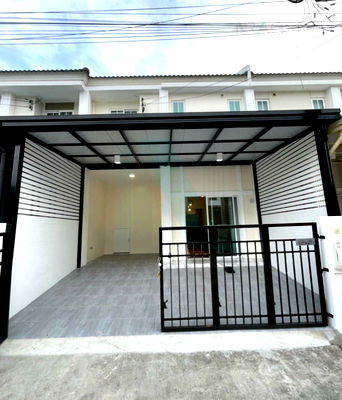 Townhouses for sale Bang Phli Industrial Estate : 📌 For Sell Town house THE CONNECT BANGNA-SRIVAREE 1 2-story 4 bedroom 2 bathroom