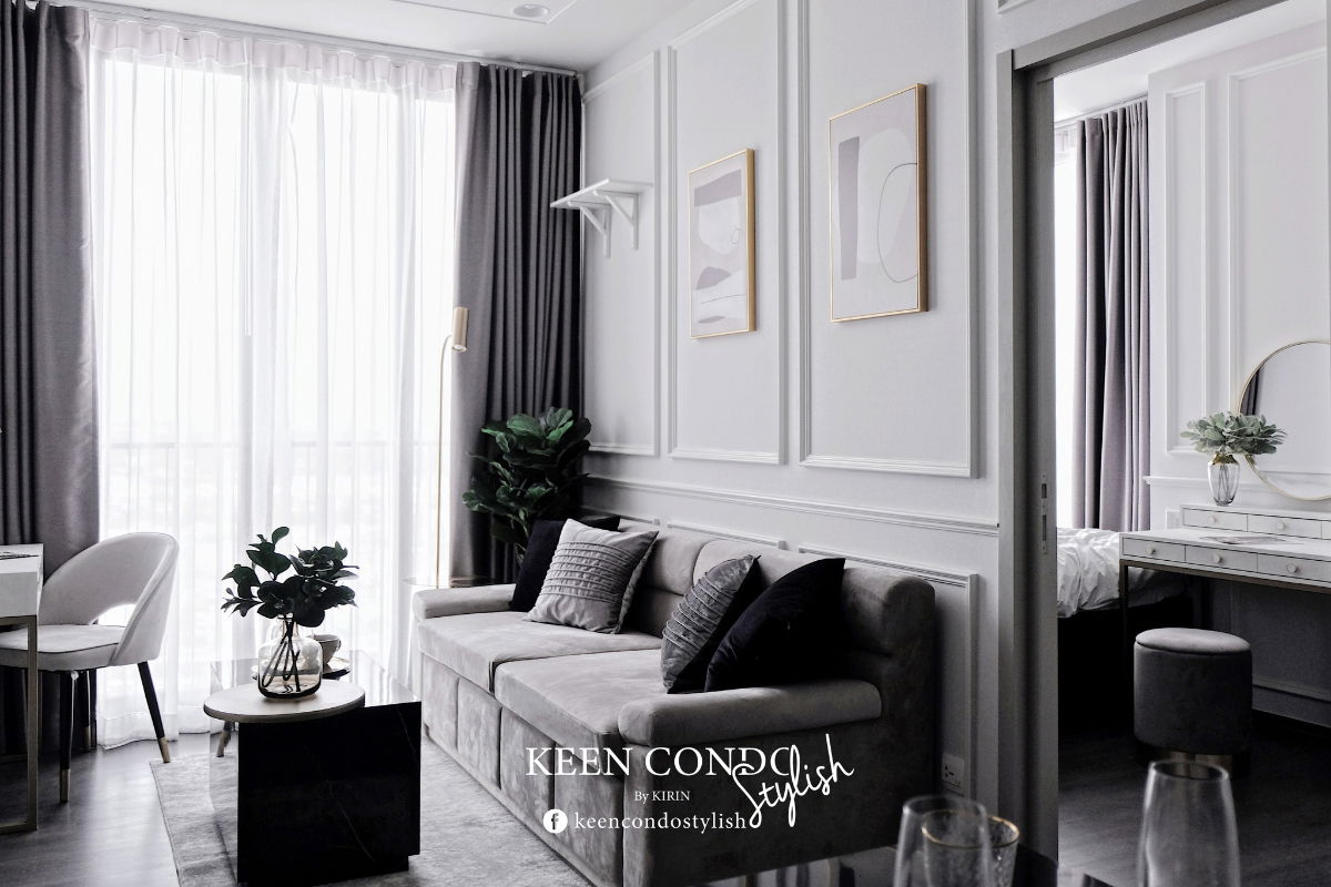 picture 🟠For Rent River view and Corner Unit - 2 Bedroom, 49.25 Sq.m Condo at OKA Haus Sukhumvit 36 - 2/20