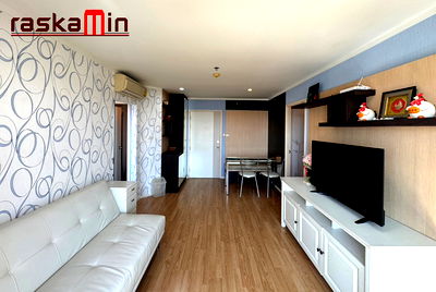 Condos for rent North Pattaya Road : KT0106📲LineID @556ryccg🌴2Bedroom 53sqm Floor15 TowerA Fully furnished⛵Lumpini Ville Naklua-Wongamat🏖️North Pattaya