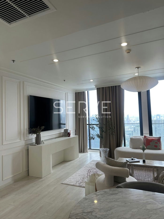 picture 2 Beds 2 Baths 114.51 sq.m. Super High Fl. 45+ Perfect Location BTS Phloen Chit at Noble Ploenchit Condo / For Sale - 1/4