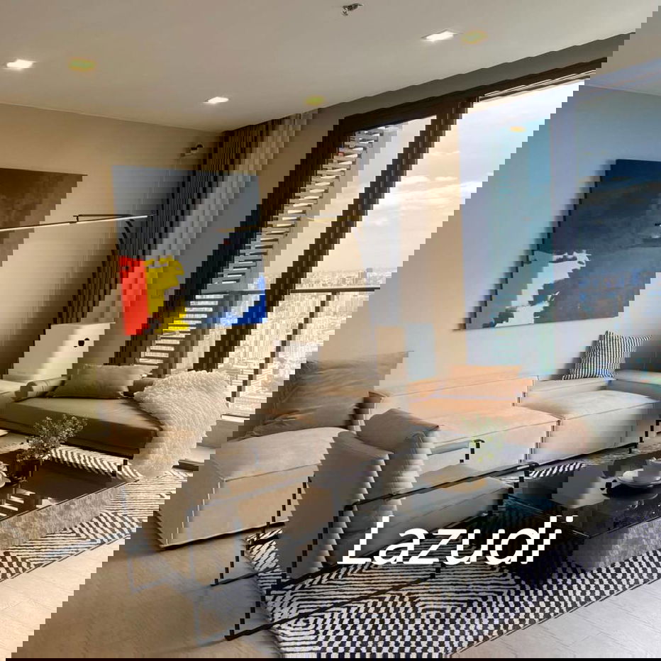 รูป 108 sqm high-floor 3-bedroom condo at One 9 Five Asoke Rama 9 Huai Khwang - รูปที่ 3/21