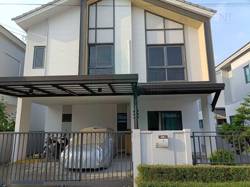 ขายบ้านเดี่ยว : 📌 ขายบ้านแฝด โครงการ เซนส์ บางนา-สุวรรณภูมิ 2 ชั้น 4 ห้องนอน 3 ห้องน้ำ