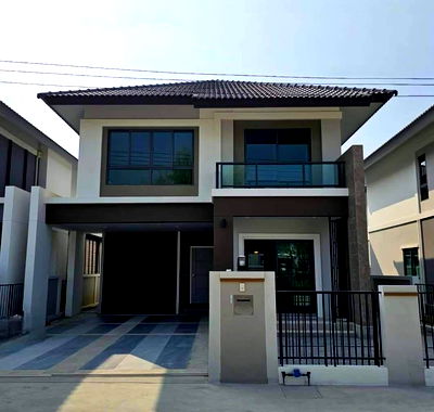 Houses for rent Montfort College Secondary Section : For Rent: Karnkanok 12 Phase 3 – Saraphi Well-maintained project, like-new house (ID:577HR)