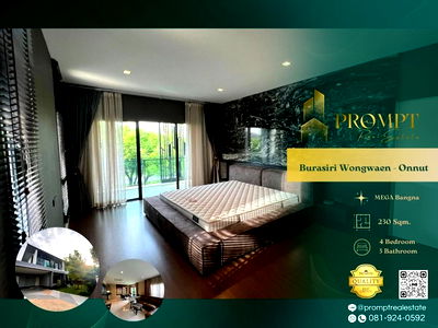 Houses for rent : AB05913 - Burasiri Wongwaen - Onnut