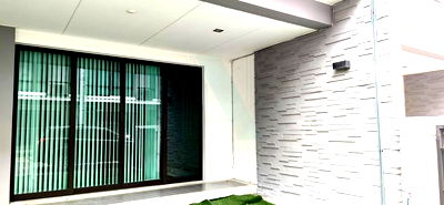 Townhouses for rent Central Plaza Bang Na : 📌 For Rent 3-story Townhouse PLEX BANGNA 3 bedroom 4 bathroom