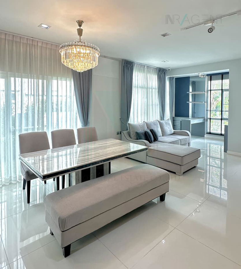 รูป 📌 ขายบ้านเดี่ยว โครงการ มัณฑนา เวสต์เกต 2 ชั้น 4 ห้องนอน 6 ห้องน้ำ - รูปที่ 3/8