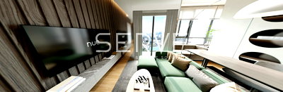 Condos for rent : Brand New  2 Beds City View Nice Room Fully furnished Good Location Close To BTS ARI Station 300 M. @ Nue Evo Ari 