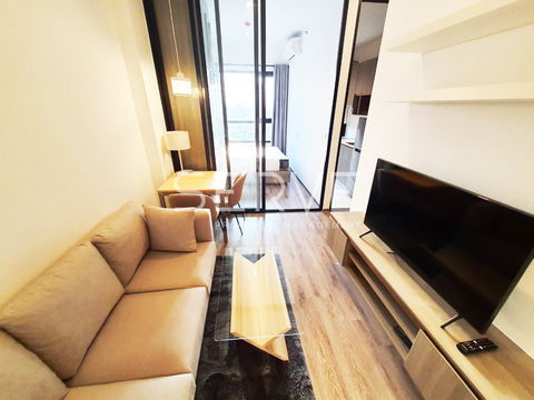 🔥ราคาปังสุด 15K🔥- 1 นอน กั้นเป็นสัดส่วน ชั้นสูง 20+ ทำเลดี ใกล้ BTS อ่อนนุช 650 ม. ที่คอนโด KnightsBridge Prime Onnut / ให้เช่าคอนโด