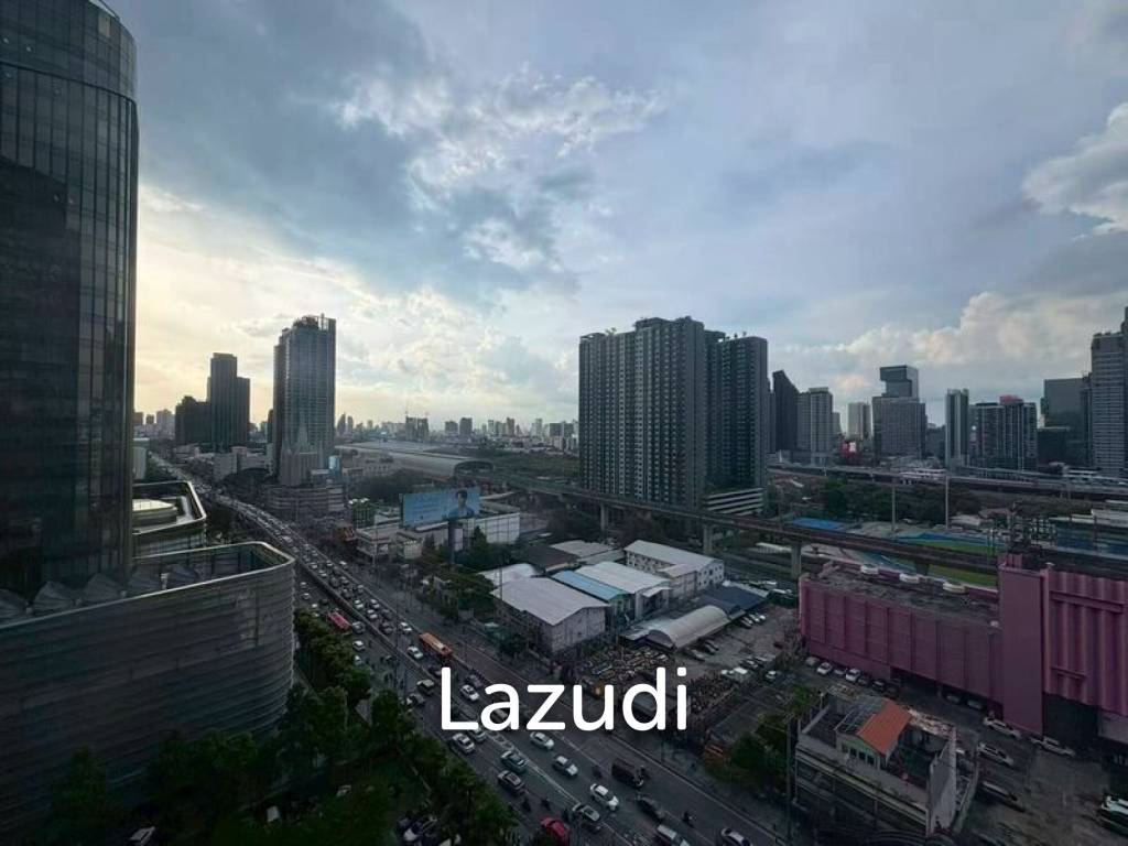 picture 53 sqm corner 2 bedroom condo on 16th floor at Ideo Mobi Asoke Bangkok - 4/4