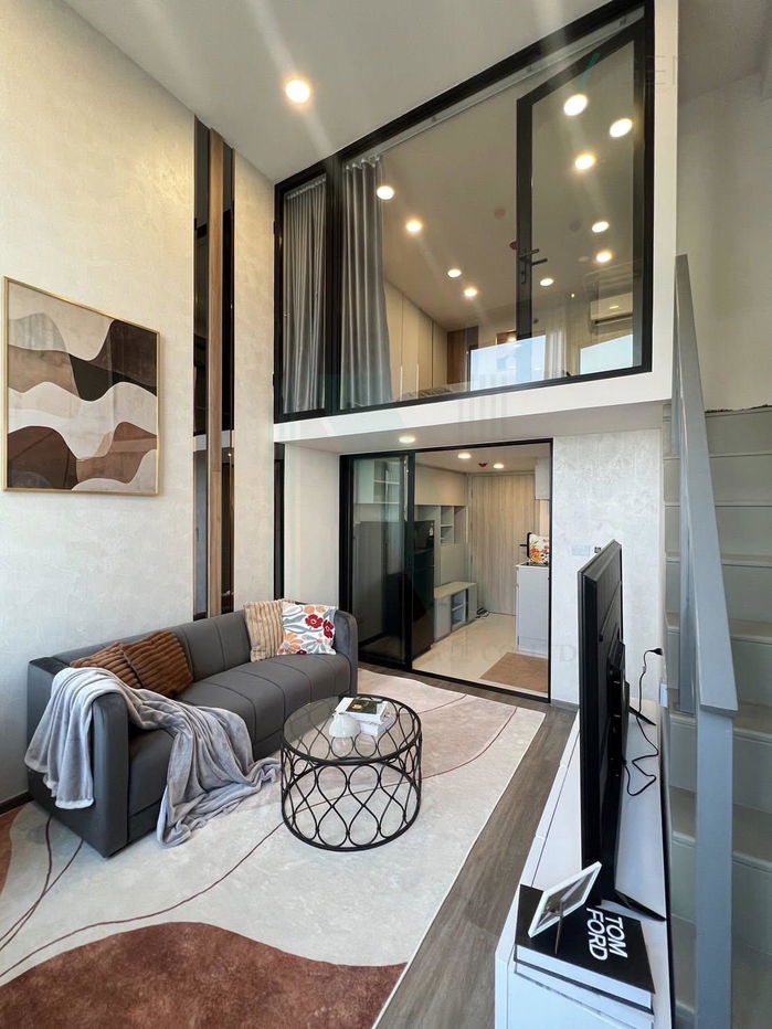 รูป 🚩 ให้เช่าคอนโด โซ ออริจิ้น เกษตร อินเตอร์เชนจ์ อาคาร 1 ชั้น 10 Duplex ขนาด 25 ตรม ใกล้ BTS ม.เกษตร - รูปที่ 6/8