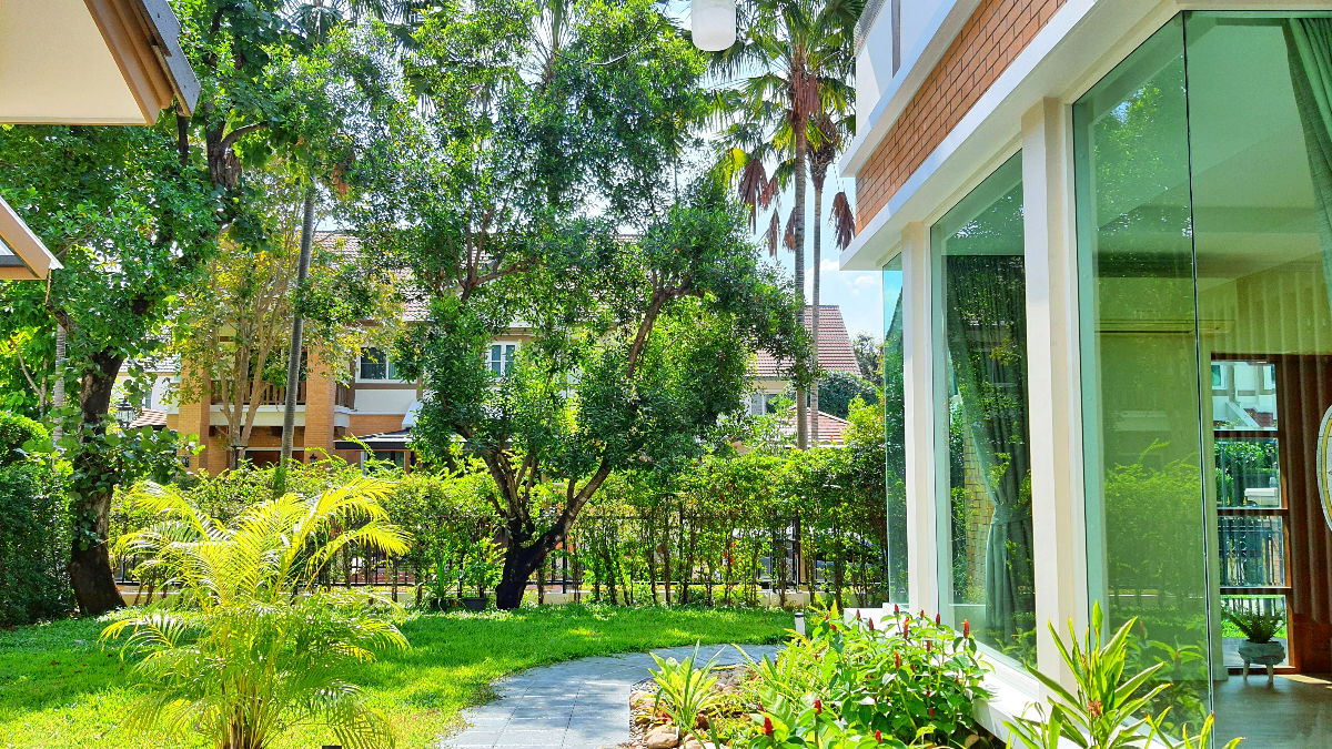 รูป ขายบ้านหรู 2 ชั้นพร้อมเรือนรับรอง ม. Q House Avenue พระราม5 เนื้อที่ 162 ตร.ว. รีโนเวทใหม่ทั้งหลังและยังไม่ได้เข้าอยู่ ใกล้ทางด่วนศรีรัช - รูปที่ 11/46