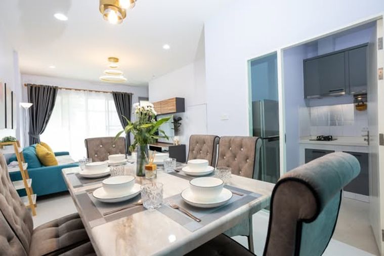 3-bed townhouse for rent, 165 sqm, 21 sq wah, Baan Klang Muang Ladprao 71