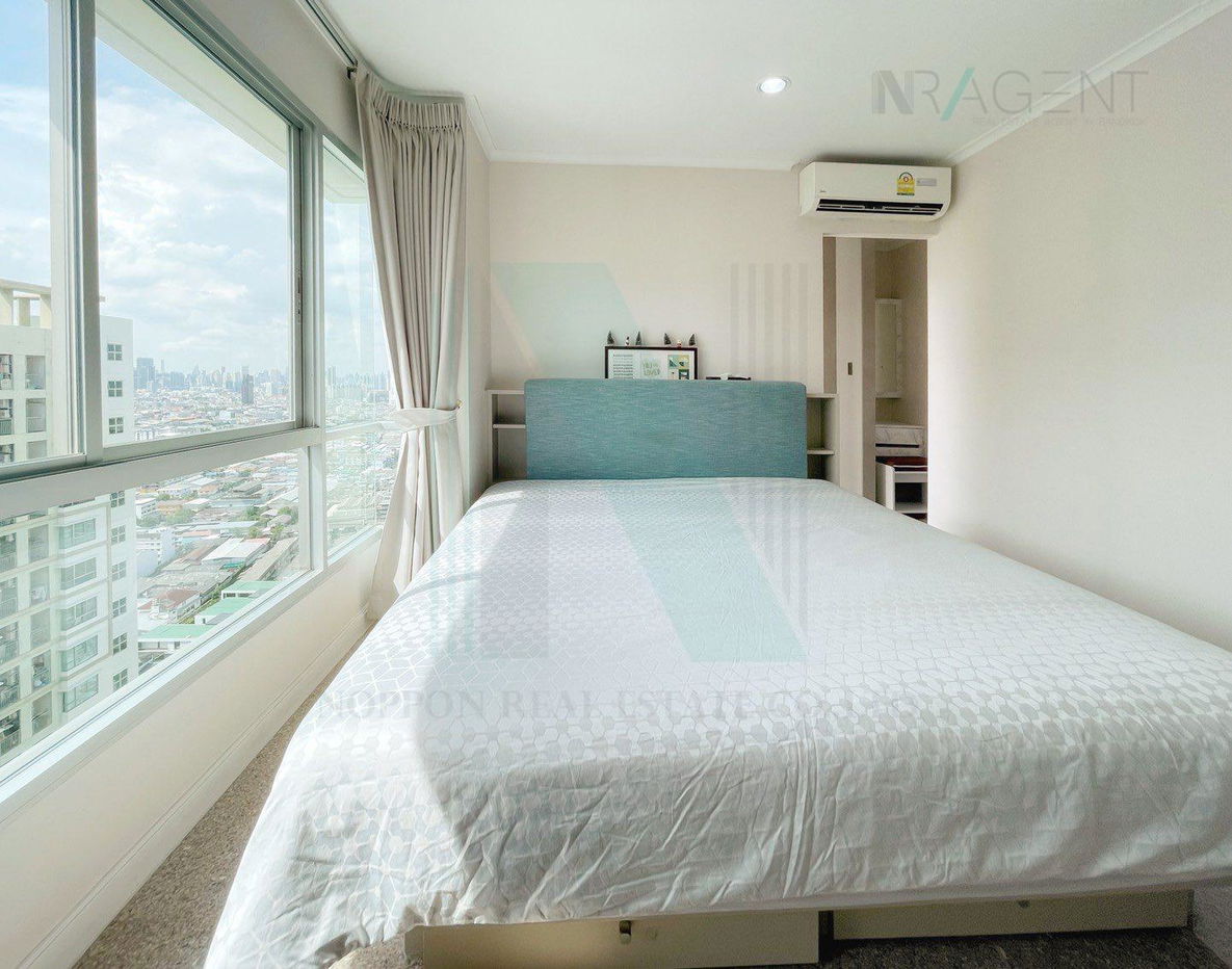 picture ð For Rent Condo LUMPINI PARK RIVERSIDE RAMA 3 Building 1, Floor 36,2 bed room, Room size 56 sqm - 4/8