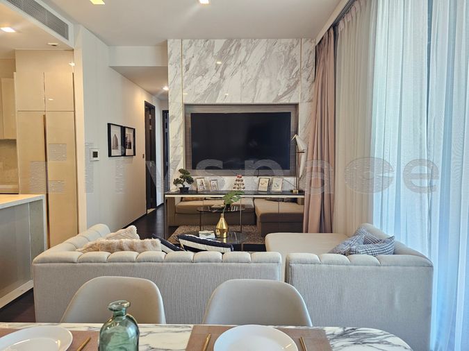 ▚ LF110ツ ให้เช่า LAVIQ Sukhumvit 57 – 2 Bed ห้องมุม 86 ตร.ม. ⭐ห้องรีโนเวทใหม่เอี่ยม ห้องสวย ห้องมุม โครงการ Super Luxury ใกล้ BTS ทองหล่อ