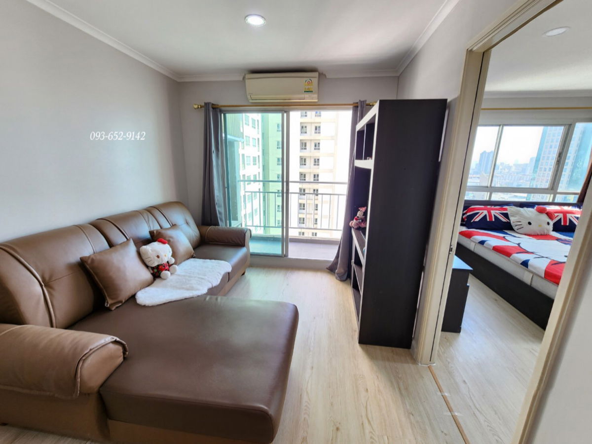 รูป 🌸🌸🌸 ให้เช่าคอนโด Lumpini Park Pinklao (( 38 ตรม / 12000 ต่อเดือน / โคมไฟระย้า / ห้องมุม เห็นวิวทั้ง 2 ด้าน )) ตรงข้ามเซ็นทรัลปินเกล้า - รูปที่ 5/14