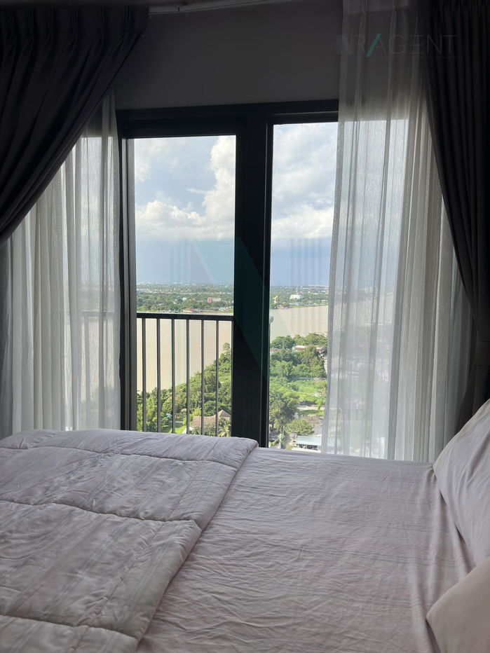 รูป 🚩 ให้เช่าคอนโด เดอะ โพลิแทน อควา อาคาร B ชั้น 21 1 ห้องนอน ขนาด 30 ตรม ใกล้ มหาวิทยาลัยเทคโนโลยีราชมงคลสุวรรณภูมิ วิทยาเขตนนทบุรี - รูปที่ 3/8