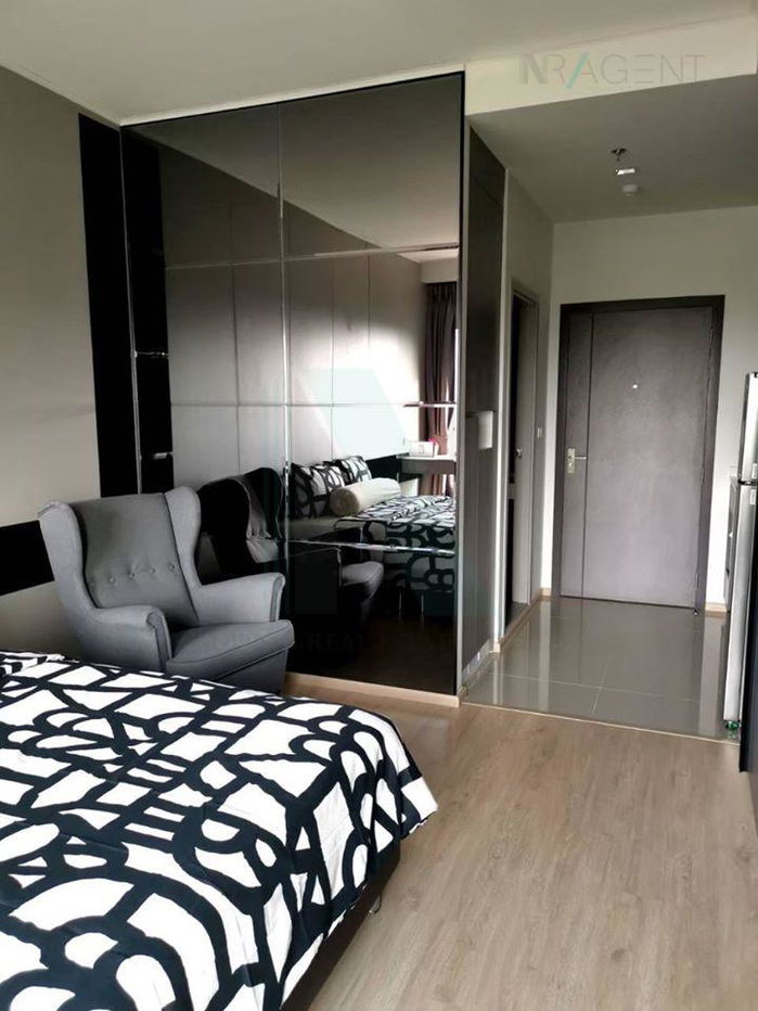 รูป 🔺 ให้เช่าคอนโด ไอดีโอ พระราม 9-ตัดใหม่ อาคาร 1 ชั้น 11 1 ห้องนอน ขนาด 26.00 ตรม ใกล้ ใกล้ Foodland รามคำแหง - รูปที่ 1/8