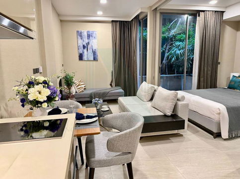 🚩 ให้เช่าคอนโด ฟินน์ สุขุมวิท 31 อาคาร 1 ชั้น 1 1 ห้องนอน ขนาด 37 ตรม ใกล้ EmQuartier