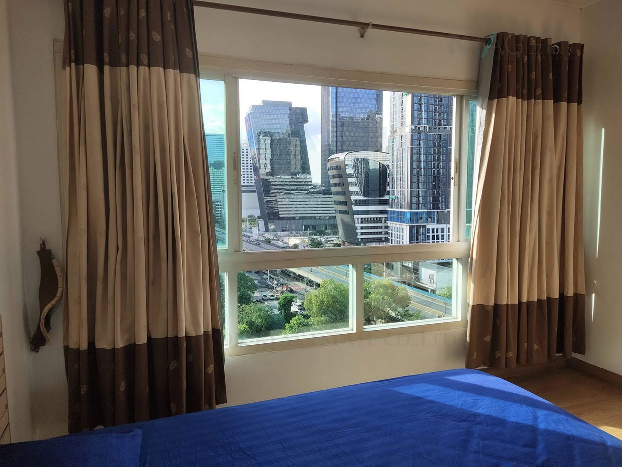 picture ð For Rent Condo PG RAMA IX Building B, Floor 12,1 bed room, Room size 40 sqm - 2/8