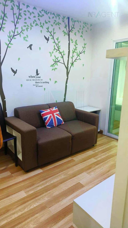 picture ðĐ For Rent Condo A POOL BANGNA Building 1, Floor 3,1 bed room, Room size 28.00 sqm - 7/8