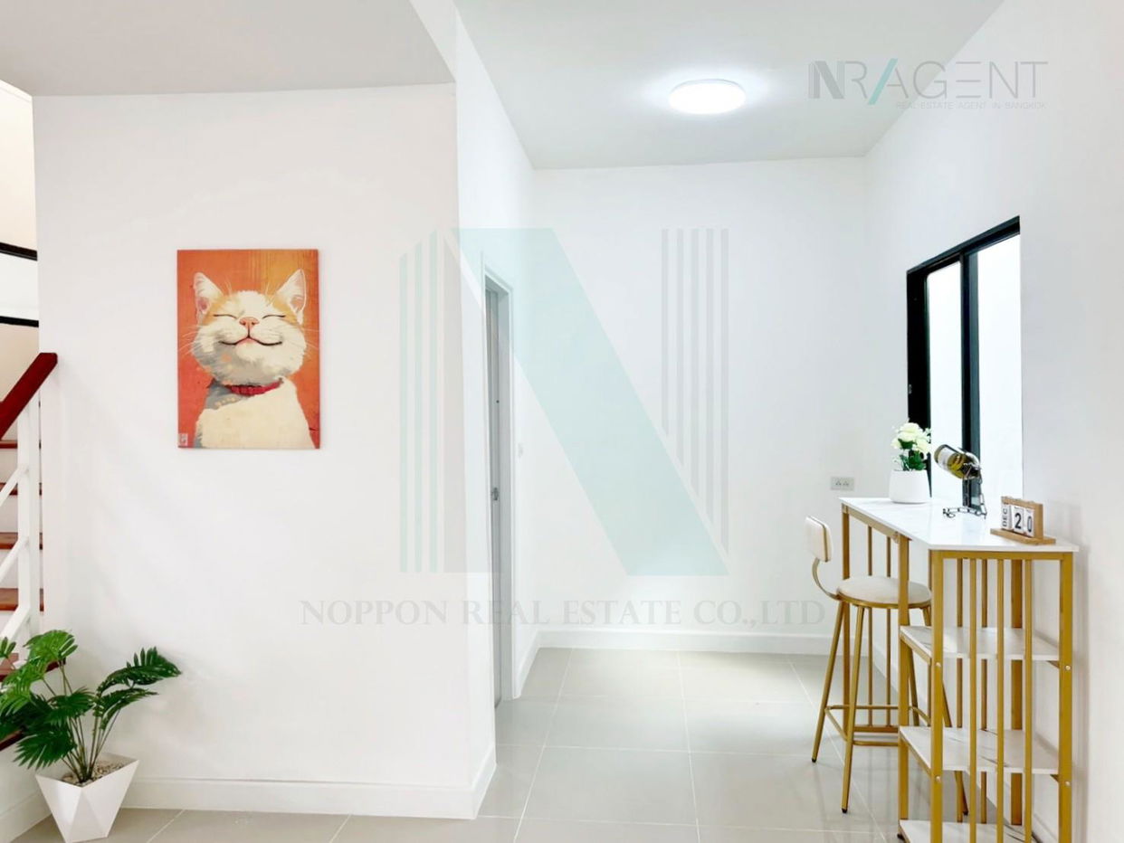 picture 📌 For Sell Town house THE CONNECT 28 WATCHARAPHON - PERMSIN 2-story 3 bedroom 2 bathroom - 4/8