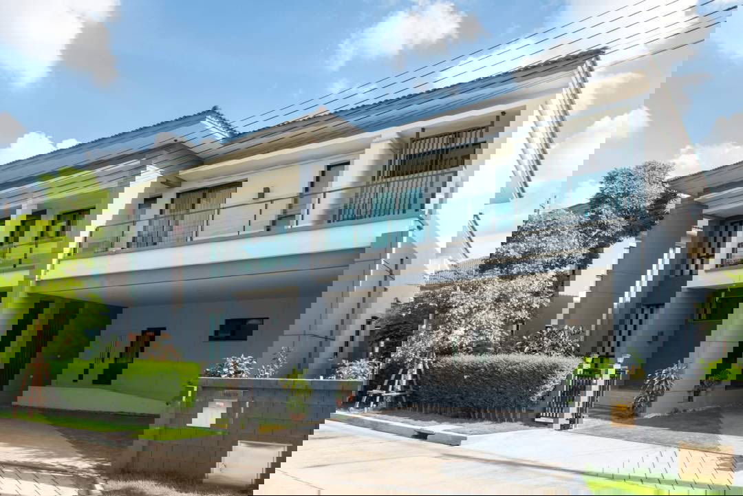 รูป [ให้เช่า] บ้านเดี่ยวหรู Type ใหญ่สุดในโครงการ 5-ห้องนอน *มีห้องแม่บ้าน* The City ราชพฤกษ์ - สวนผัก📍ใกล้ Central Westville - รูปที่ 1/25