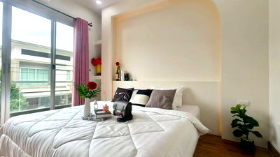 เช่าบ้านเดี่ยว ถนนพระราม 2 : ให้เช่า บ้านเดี่ยว 2 ชั้น MOTTO กาญจนาภิเษก – พระราม 2 บ้านพร้อมเข้าอยู่ เดินทางสะดวก เชื่อมต่อ พระราม 2 | เอกชัย | กัลปพฤกษ์