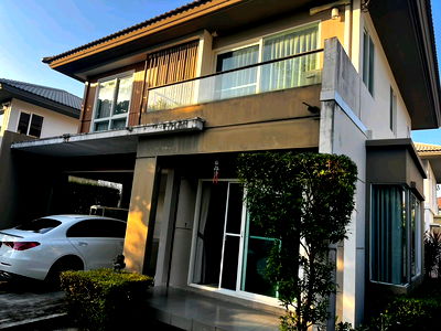 เช่าบ้านเดี่ยว บิ๊กซี ฟู้ดเพลส สายไหม 47 : ให้เช่าบ้าน Mantana Lake Watcharapol (มัณฑนา เลค วัชรพล) 🏢 รหัสทรัพย์ | MA-H544 