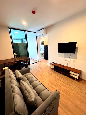 Condos for rent HomePro Ekkamai-Raminthra : 🏢 Condo for Rent near 🚄 MRT Sutthisan Easy commute, comfortable living, peaceful and quiet atmosphere 🌿