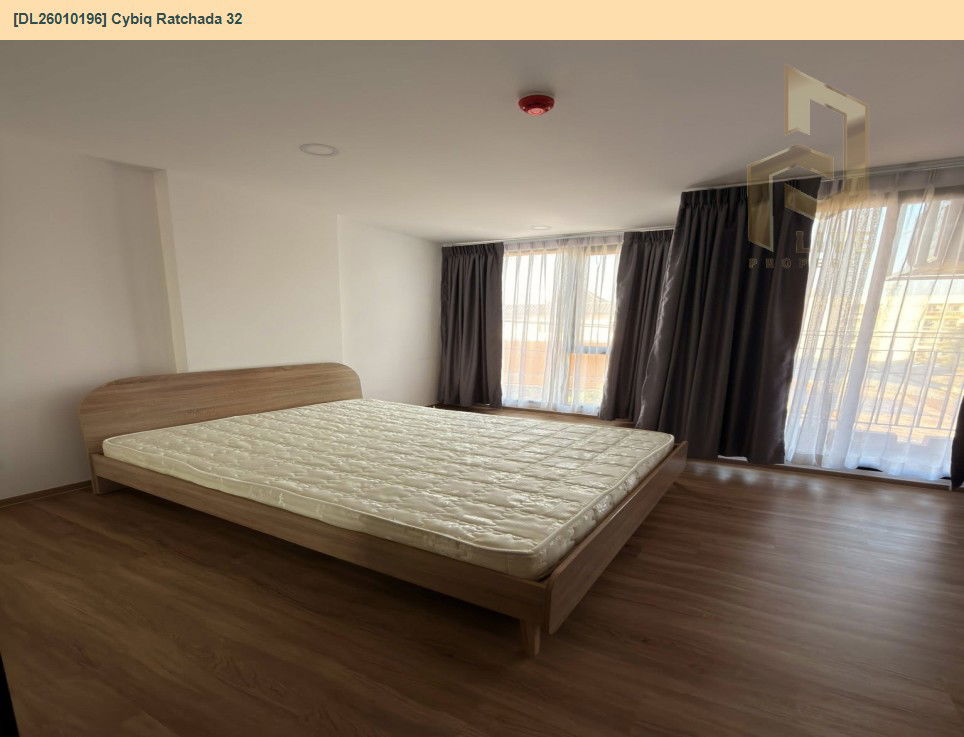 picture DL26010196 Condo for rent, Cybiq Ratchada 32 near BTS Phahon Yothin 24, ready to move in, call urgently 0656133286 LineID @897iyzll - 4/7