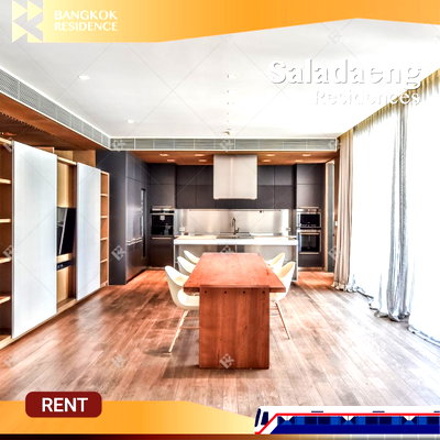คอนโดให้เช่า : Saladaeng Residences  🌟 แรร์ยูนิตที่สุด พร้อมให้เช่า 💚ใกล้ BTS ศาลาแดง 