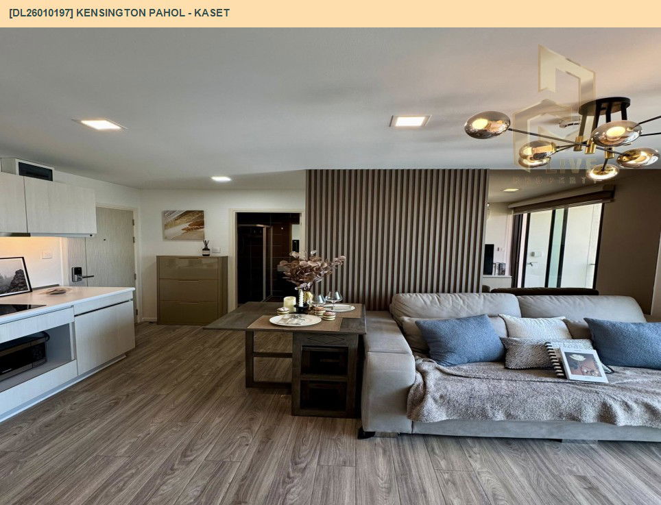 picture DL26010197 Condo for sale, Kensington Pahol - Kaset near BTS Kasetsart University, ready to move in, call urgently 0800343450 LineID @655ebbvc - 5/16