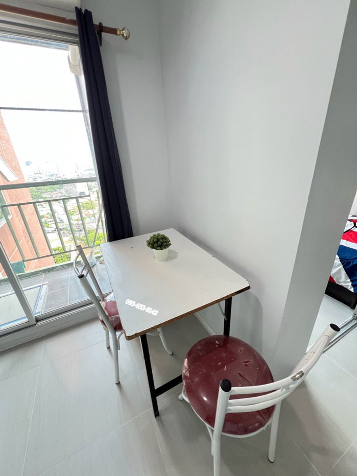 รูป 🌾🌾🌾ให้เเช่าคอนโดลุมพินี เพลส สุขสวัสดิ์ พระราม2 ((6999 ต่อเดือน / แอร์ 2 ตัว / ห้องและวิวสวยมาก )) ติดตลาดอินดี้ - รูปที่ 7/11