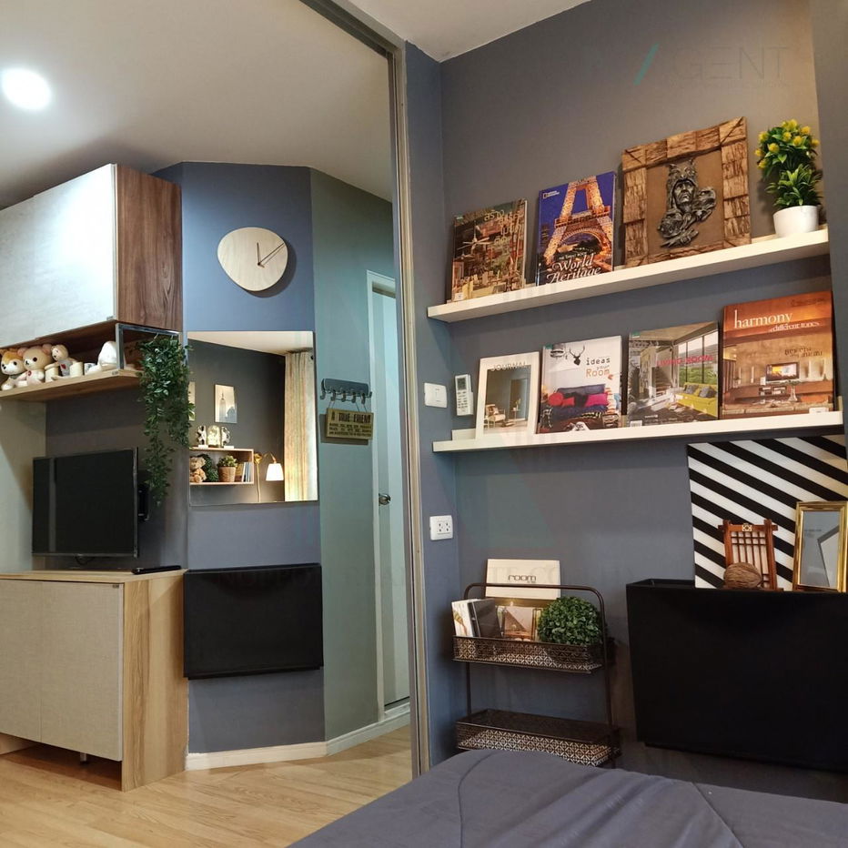 รูป 🚩 ให้เช่าคอนโด ลุมพินี วิลล์ อ่อนนุช 46 อาคาร C ชั้น 4 1 ห้องนอน ขนาด 23.00 ตรม ใกล้ Seacon Square - รูปที่ 2/8