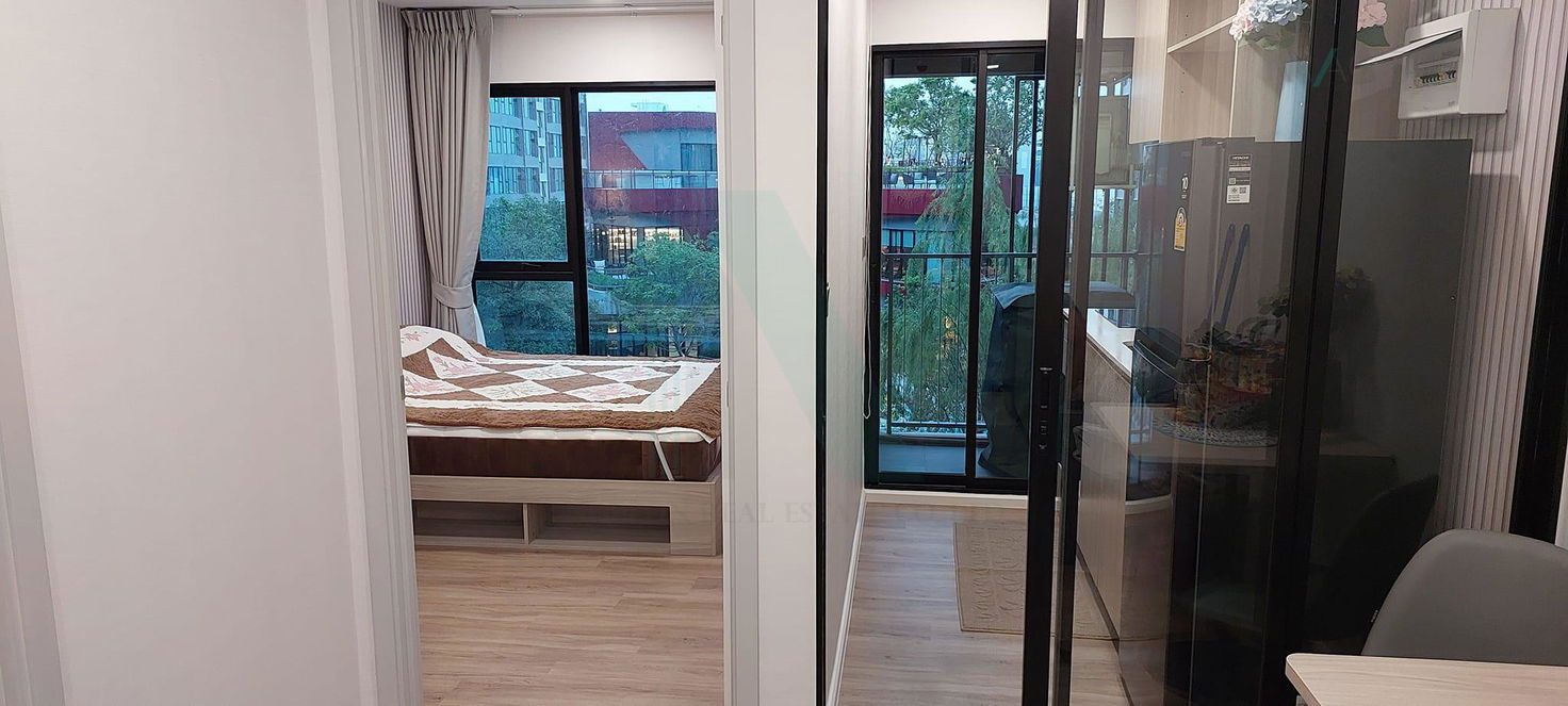 picture ðš For Rent Condo ATMOZ FLOW MINBURI Building A, Floor 4,1 bed room, Room size 29.00 sqm - 6/8