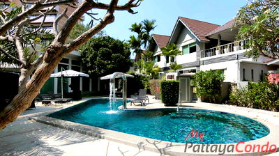 Houses for sale Pattaya : Company Name - 4 Bedrooms Pool Villa for sale in Boutique Garden Pool Villas HJCTD02
