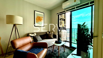 คอนโดให้เช่า : 🔥ห้องใหม่ 1นอน อยู่ฟรี1เดือน  แต่งสวย ชั้นสูง เฟอร์จัดเต็มมาก พร้อมอยู่ เดินเพียง 20ก้าว ถึง MRTศรีลาซาล @ Nue Noble Srinakarin Lasalle