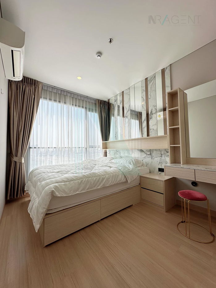 picture ðĐ For Rent Condo LUMPINI SUITE PHETCHABURI - MAKKASAN Building 1, Floor 23,1 bed room, Room size 28.00 sqm - 3/8