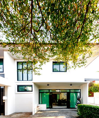 Houses for sale Chiang Mai Provincial Land Transport Office : 🏡 For Sale – Wang Tan Village | Private Pool Villa, Corner Plot, Green & Flood-Free