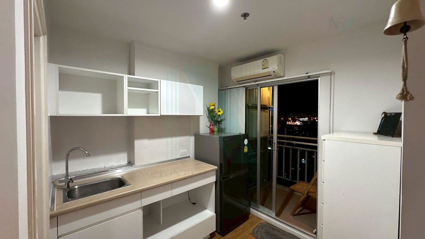 picture For Rent Condo LUMPINI PARK RAMA 9 - RATCHADA Building B, Floor 22,1 bed room, Room size 26 sqm - 7/8