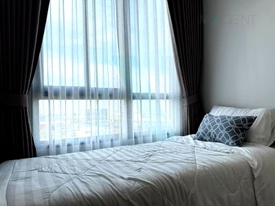 เช่าคอนโด สนามบินสุวรรณภูมิ : 🚩 ให้เช่าคอนโด นิว เมกา พลัส บางนา อาคาร 1 ชั้น 9 2 ห้องนอน ขนาด 35 ตรม ใกล้ Mega บางนา