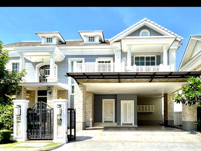 ขายบ้านเดี่ยว : ขายบ้านหรู นาราสิริ บางนากม. 10 ตรงข้ามเมกาบางนา ใกล้โรงเรียนนานาชาติ และสนามบินสุวรรณภูมิ